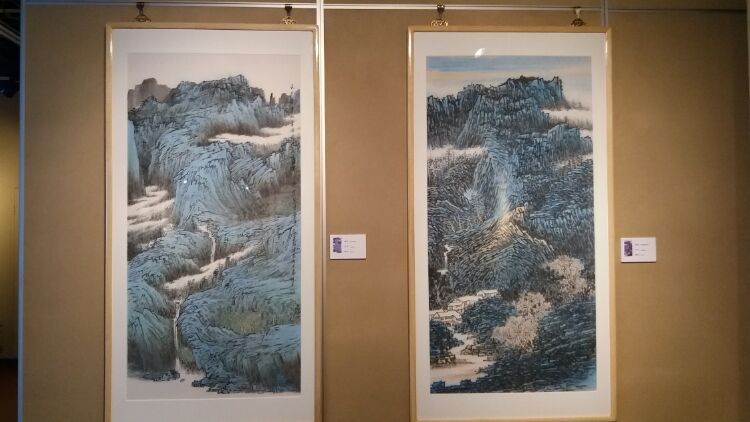 翰墨乡情·李景中国画作品展在南京市江宁博物馆隆重开幕