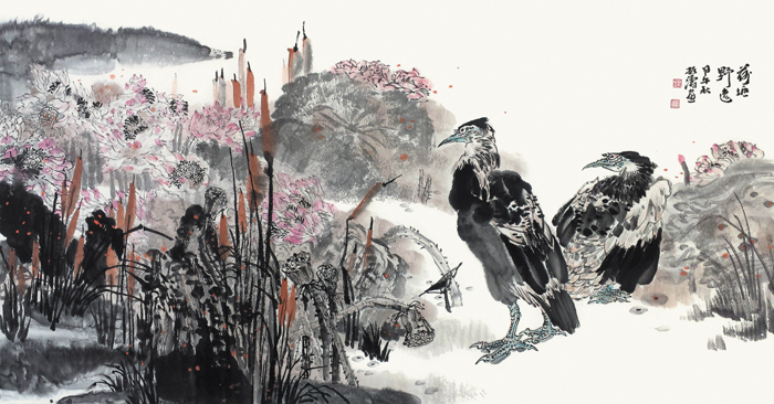 纪念李鱓诞辰330周年当代翰墨名家邀请展花鸟画作品欣赏