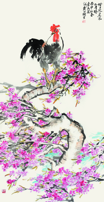纪念李鱓诞辰330周年当代翰墨名家邀请展花鸟画作品欣赏