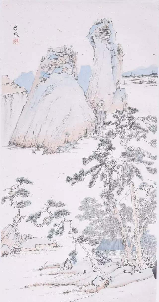 “散怀广陵——扬州国画院作品展”在金陵美术馆开幕