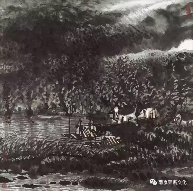 江苏当代书画院首届中国画精品展在南京开幕
