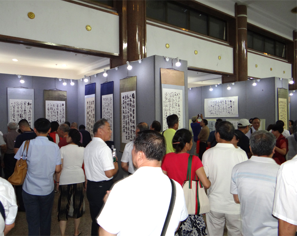 纪念建军90周年——韩家鳌书法展在北京隆重开幕