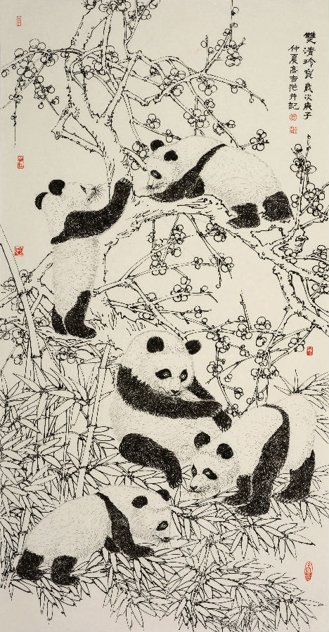 中国画的反哺——读王高吉的钢笔画