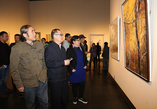 “艺术的表现——第九届江苏省油画展”在江苏省美术馆开幕