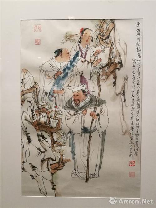 《向墨苏东坡》刘克宁中国画展在徐州美术馆隆