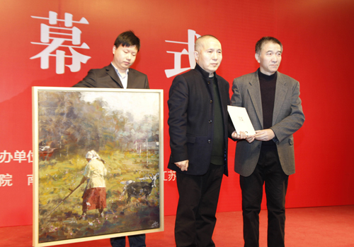“江苏省优秀美术家系列展”在省美术馆开展