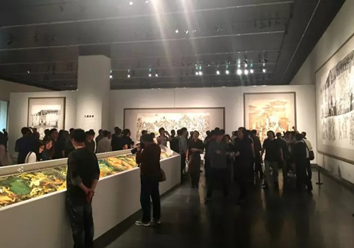 “丝绸之路——从写实到写意”杨晓阳美术作品暨创作文献展开幕