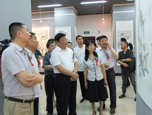 河南省2017中国人物画提名展在郑州开展