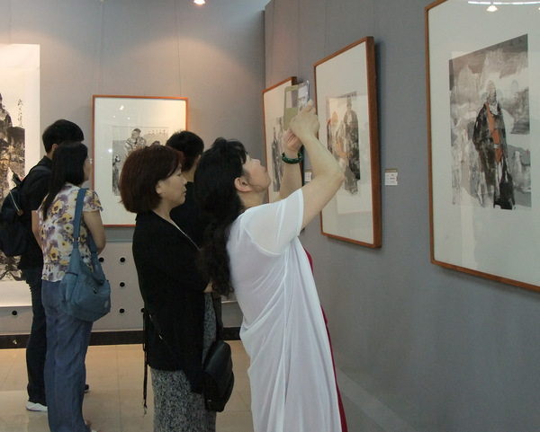 河南省2017中国人物画提名展在郑州开展