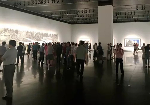 2017“家园——黄格胜国画展”全国巡展（南京站）在江苏省美术馆开幕