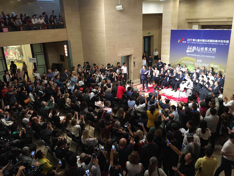 全球参与热度最高的美术双年展隆重登陆中国美术馆 ——“丝路与世界文明”第七届中国北京