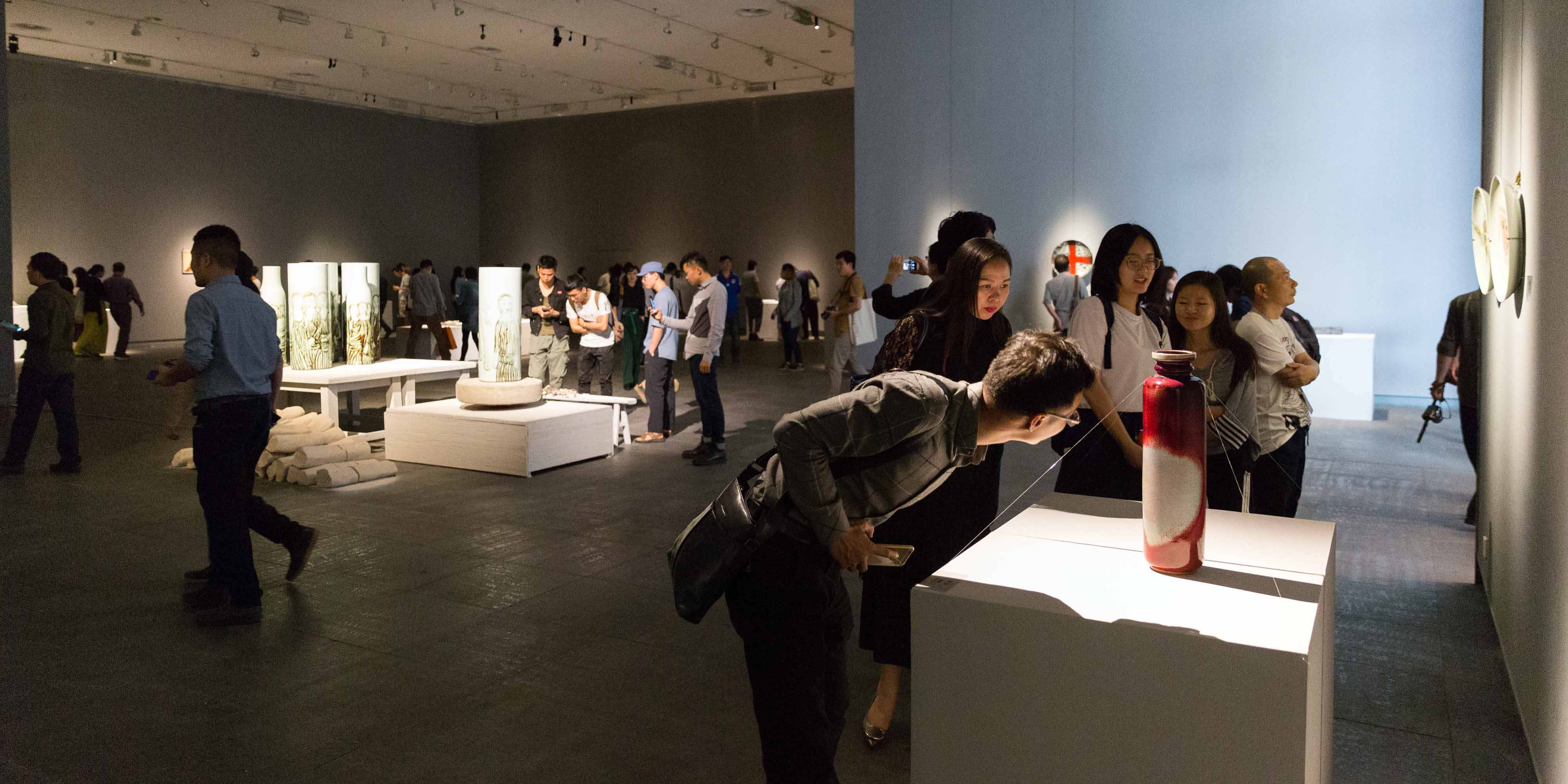 第三届广东当代陶艺大展在广州美术学院大学城美术馆开幕