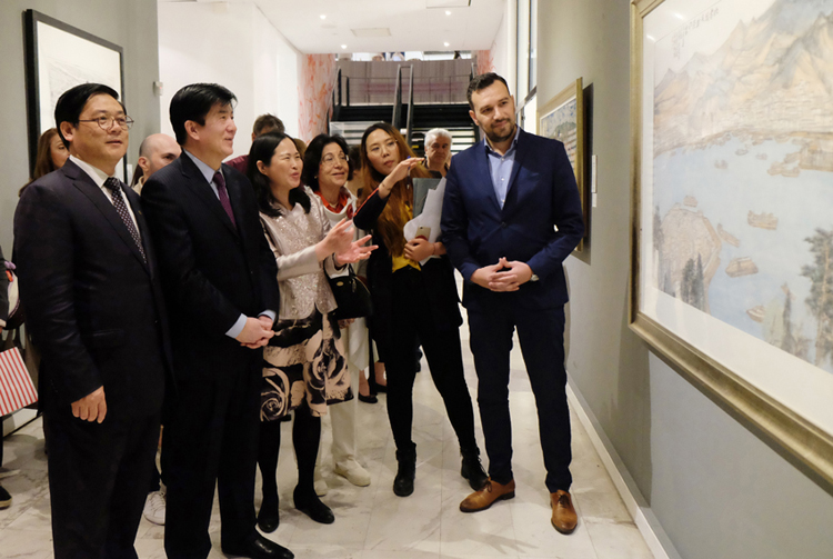 “艺术与和平”中国当代美术精品亮相希腊