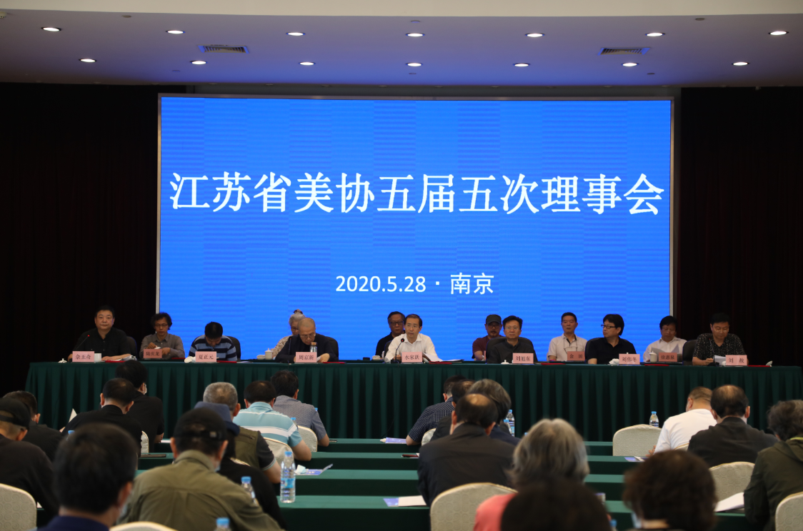 江苏省美协第五届五次理事（扩大）会议在南京召开