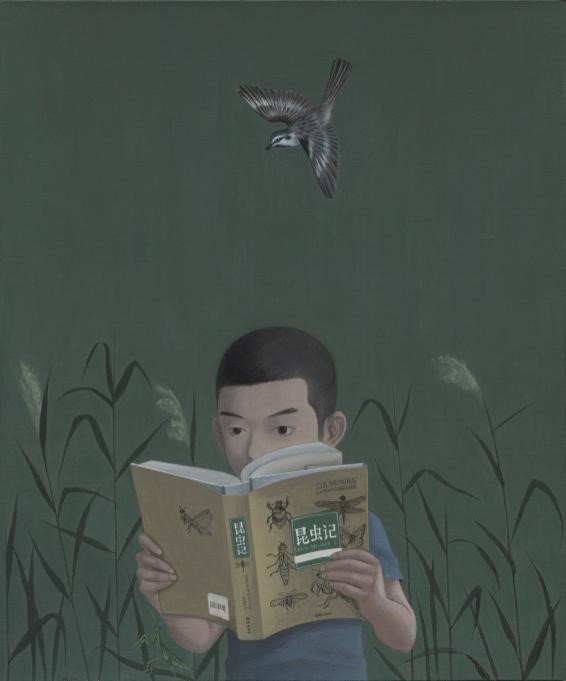 程诚一 昆虫记 2016 布面丙烯 90×75cm.jpg