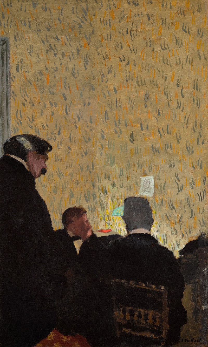 édouard Vuillard, Gentlemen in Black, circa 1895-99 (est. ￡2,000,000-3,000,000).jpg